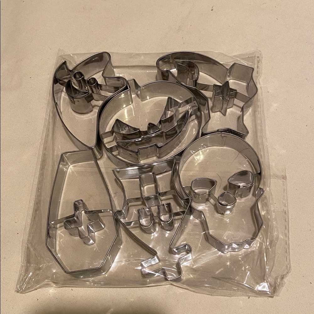 🎃Halloween Cookie Cutter Set of 6 Piece Stainless Steel